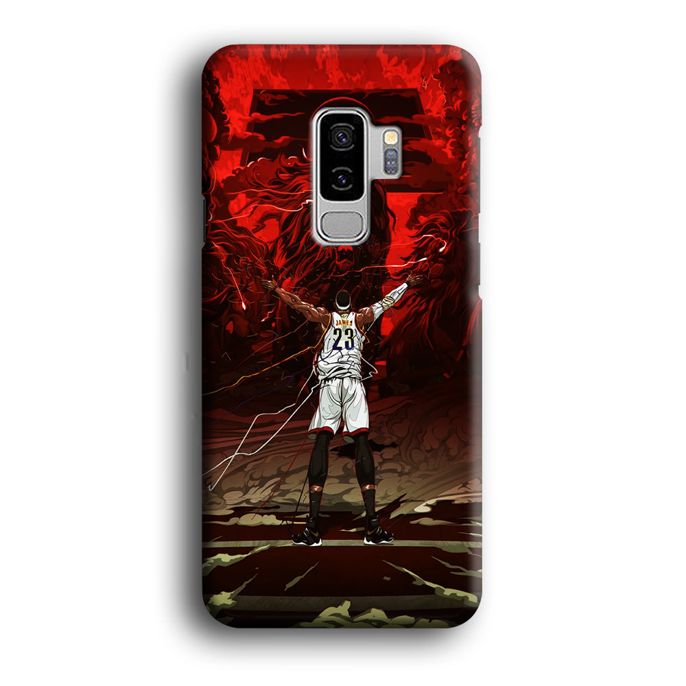 Lebron James Lion Art Samsung Galaxy S9 Plus Case