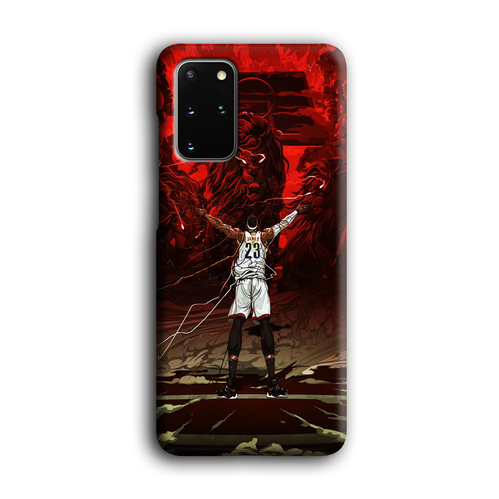 Lebron James Lion Art Samsung Galaxy S20 Plus Case