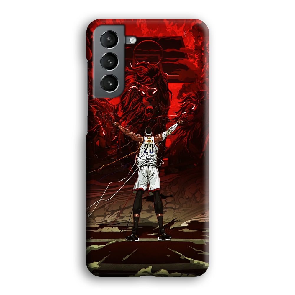 Lebron James Lion Art Samsung Galaxy S23 Case