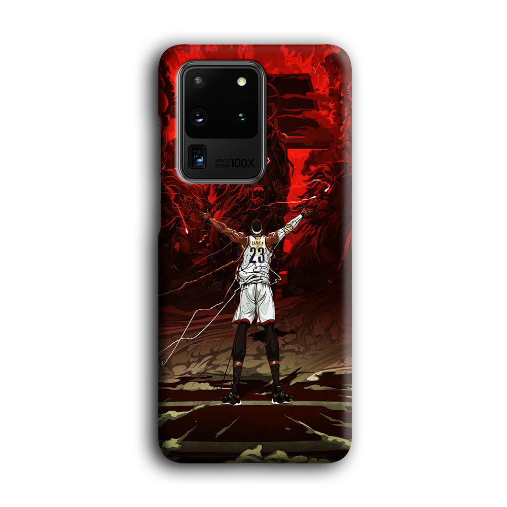 Lebron James Lion Art Samsung Galaxy S20 Ultra Case