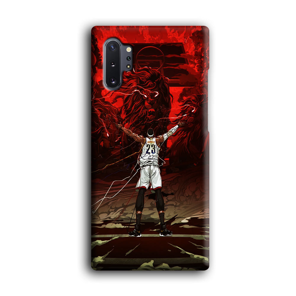 Lebron James Lion Art Samsung Galaxy Note 10 Plus Case