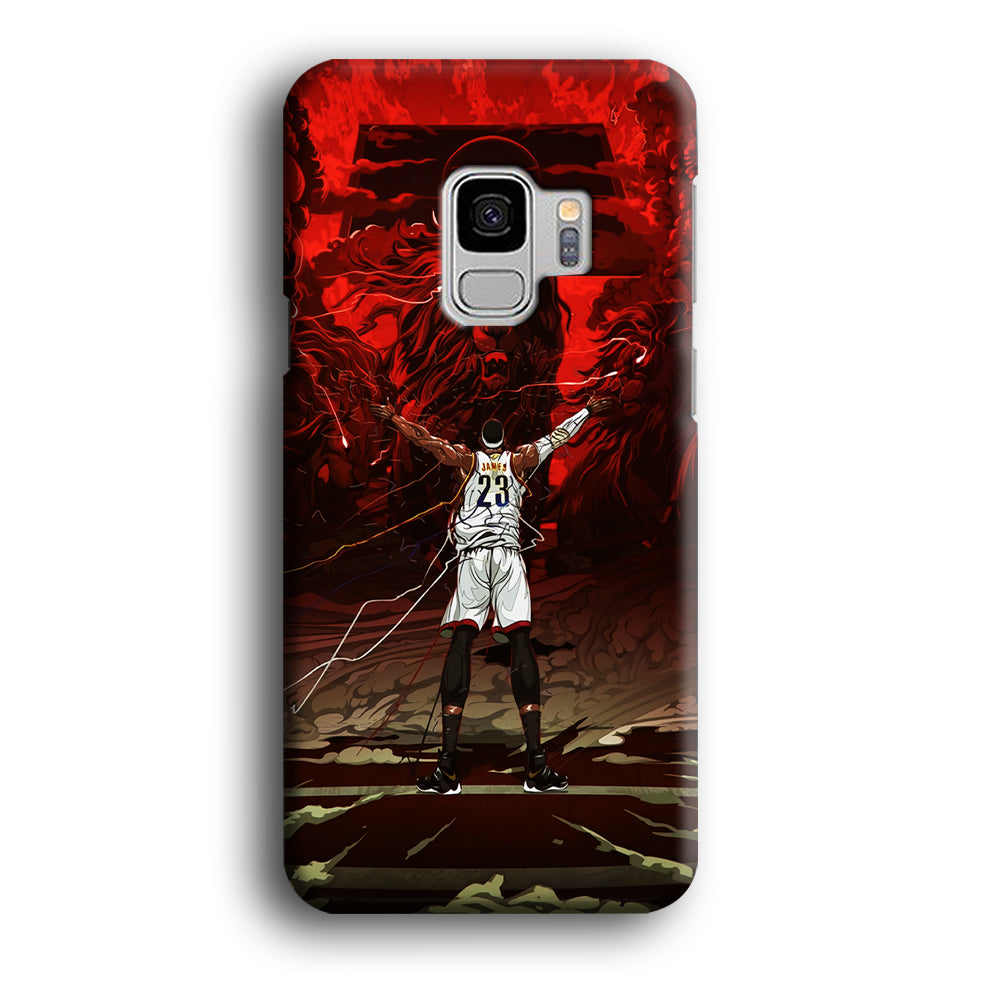 Lebron James Lion Art Samsung Galaxy S9 Case