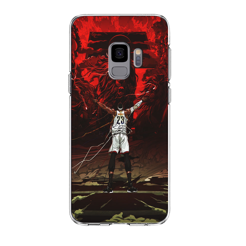 Lebron James Lion Art Samsung Galaxy S9 Case