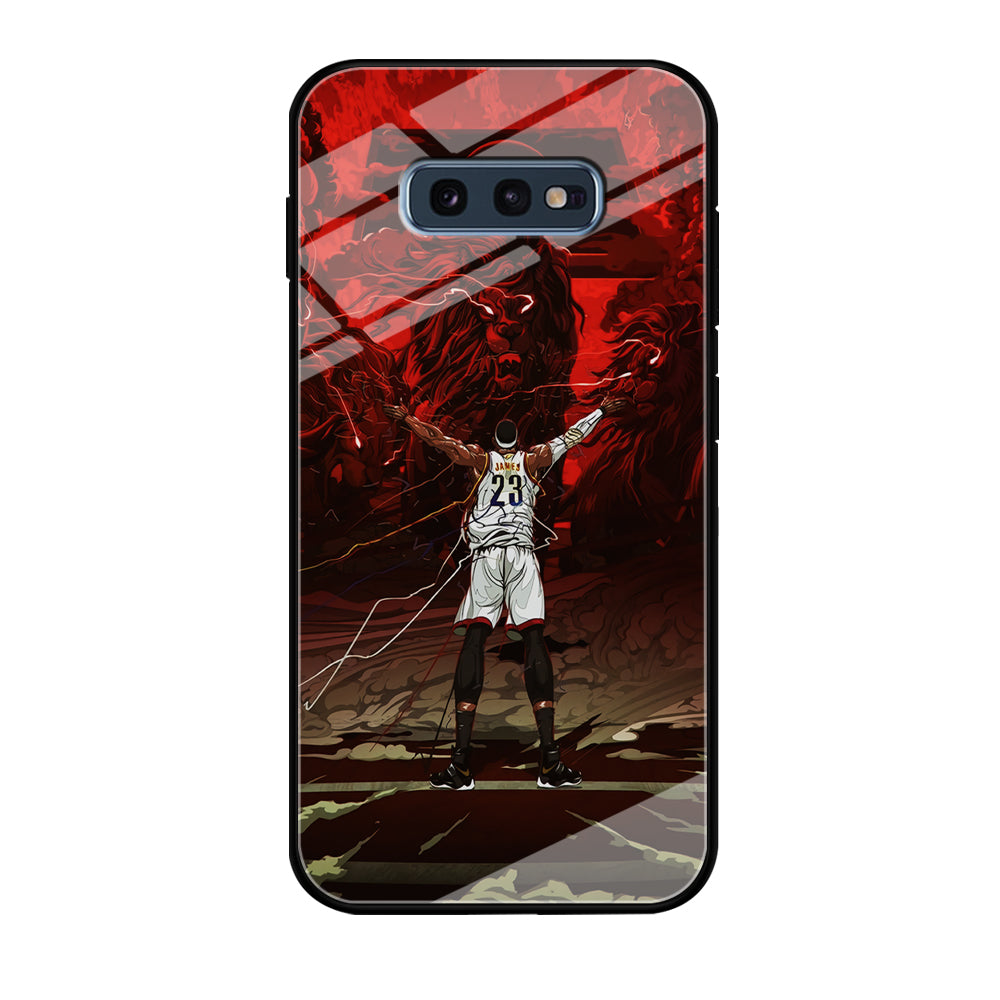 Lebron James Lion Art Samsung Galaxy S10E Case