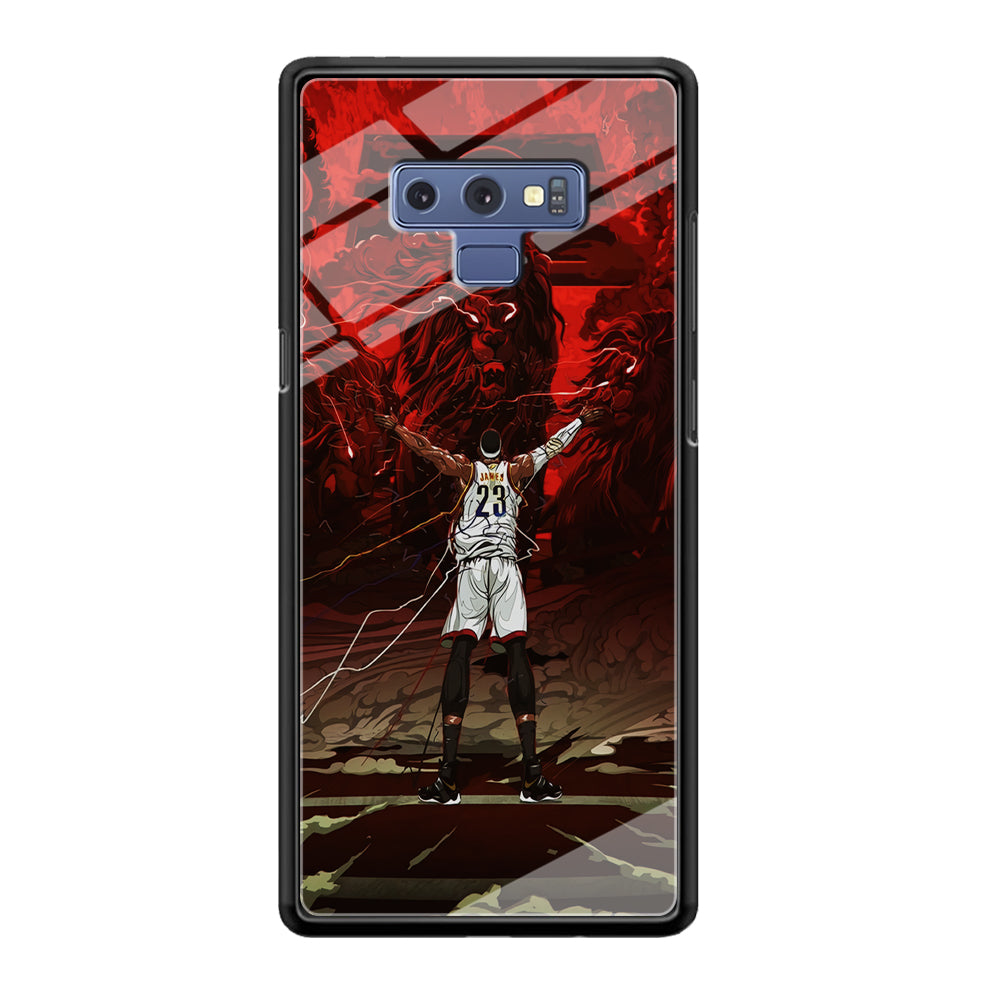 Lebron James Lion Art Samsung Galaxy Note 9 Case