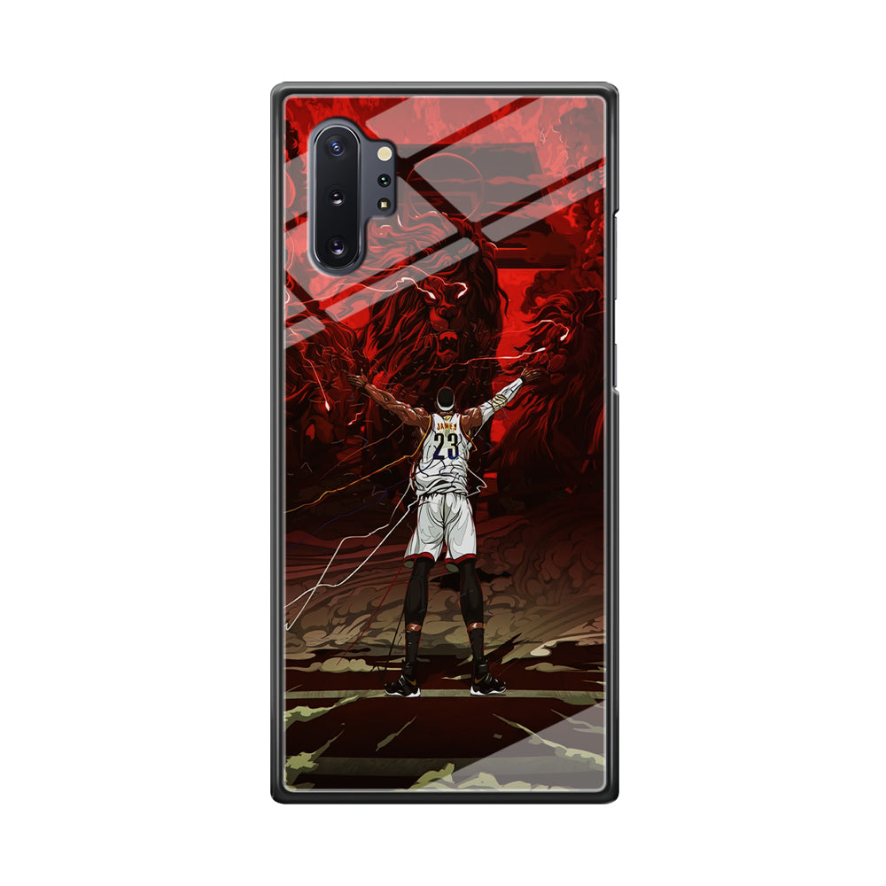 Lebron James Lion Art Samsung Galaxy Note 10 Plus Case