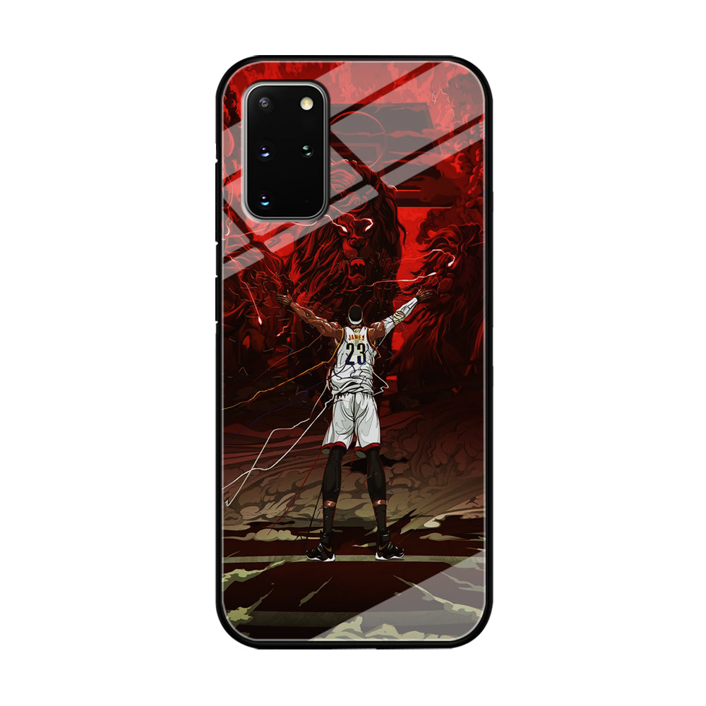 Lebron James Lion Art Samsung Galaxy S20 Plus Case