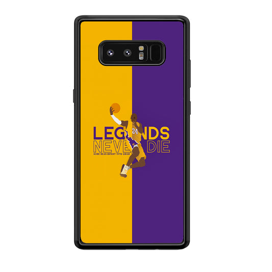 Legend Kobe Bryant 24 Lakers Samsung Galaxy Note 8 Case