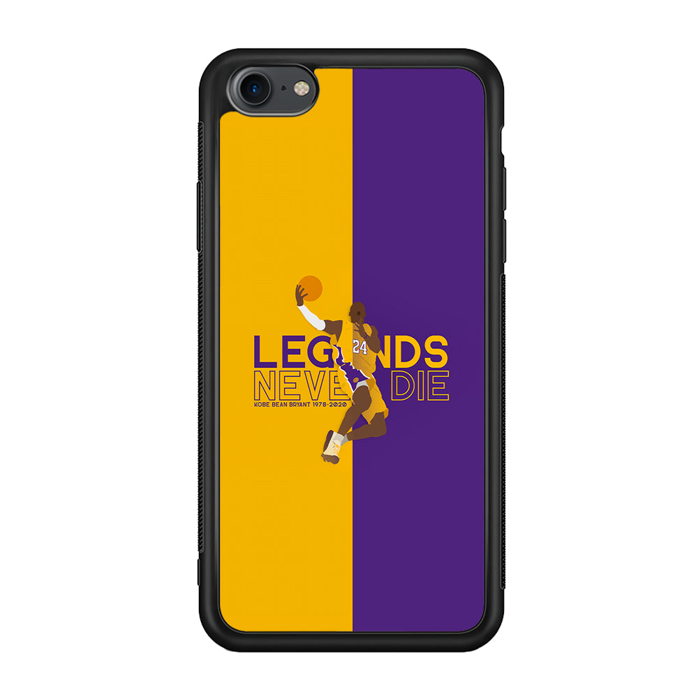 Legend Kobe Bryant 24 Lakers iPhone SE 3 2022 Case