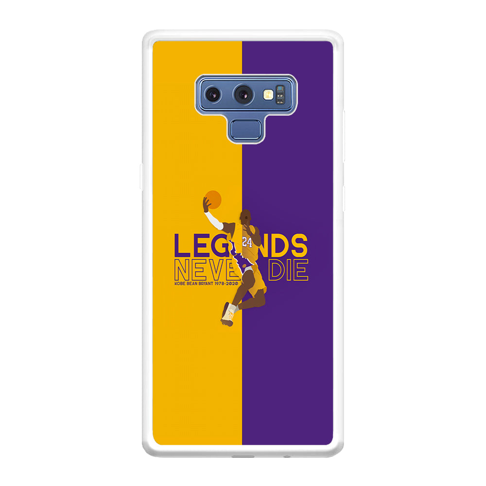 Legend Kobe Bryant 24 Lakers Samsung Galaxy Note 9 Case