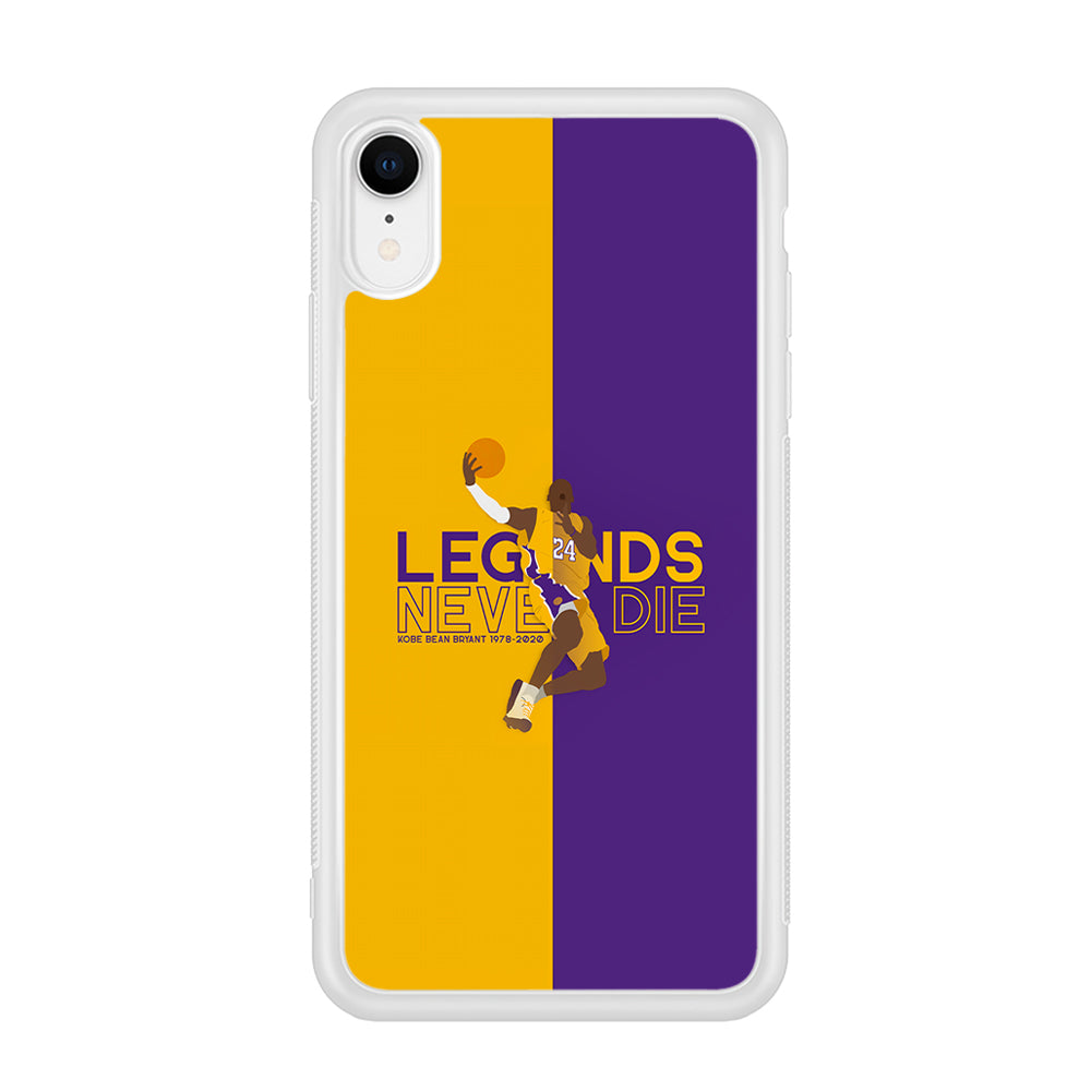 Legend Kobe Bryant 24 Lakers iPhone XR Case