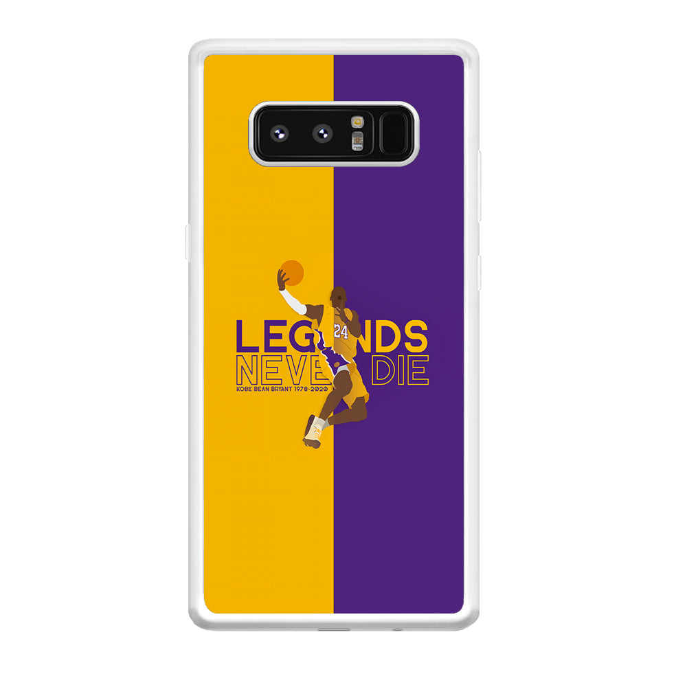 Legend Kobe Bryant 24 Lakers Samsung Galaxy Note 8 Case