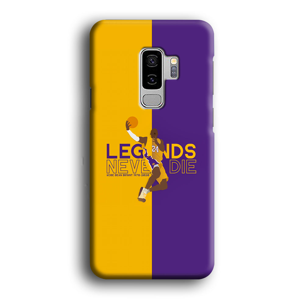 Legend Kobe Bryant 24 Lakers Samsung Galaxy S9 Plus Case