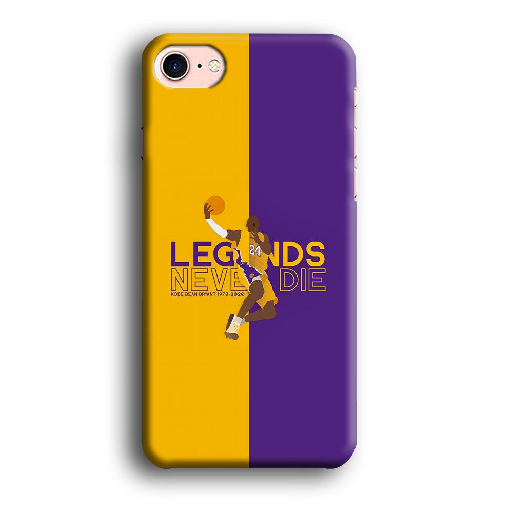 Legend Kobe Bryant 24 Lakers iPhone SE 3 2022 Case