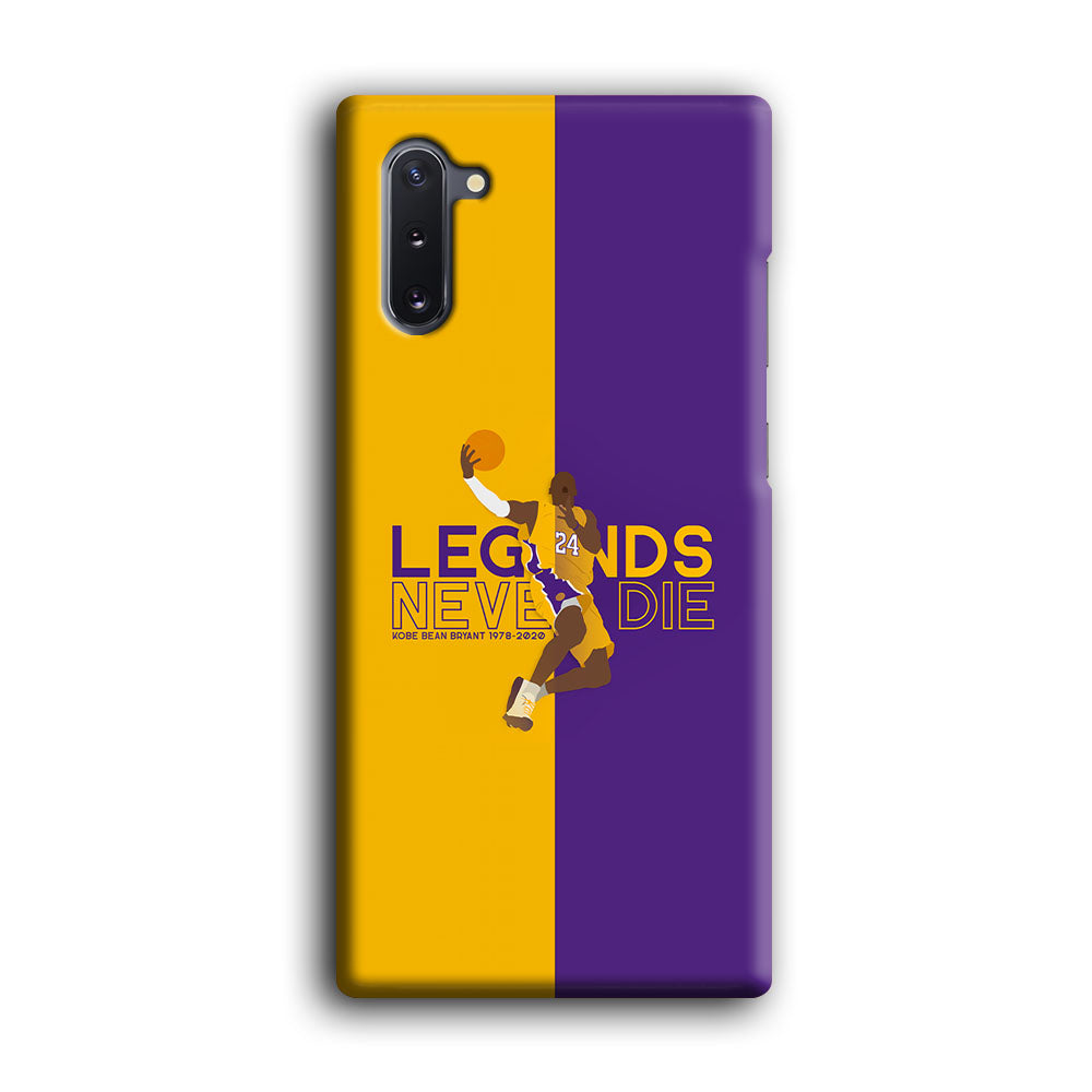 Legend Kobe Bryant 24 Lakers Samsung Galaxy Note 10 Case