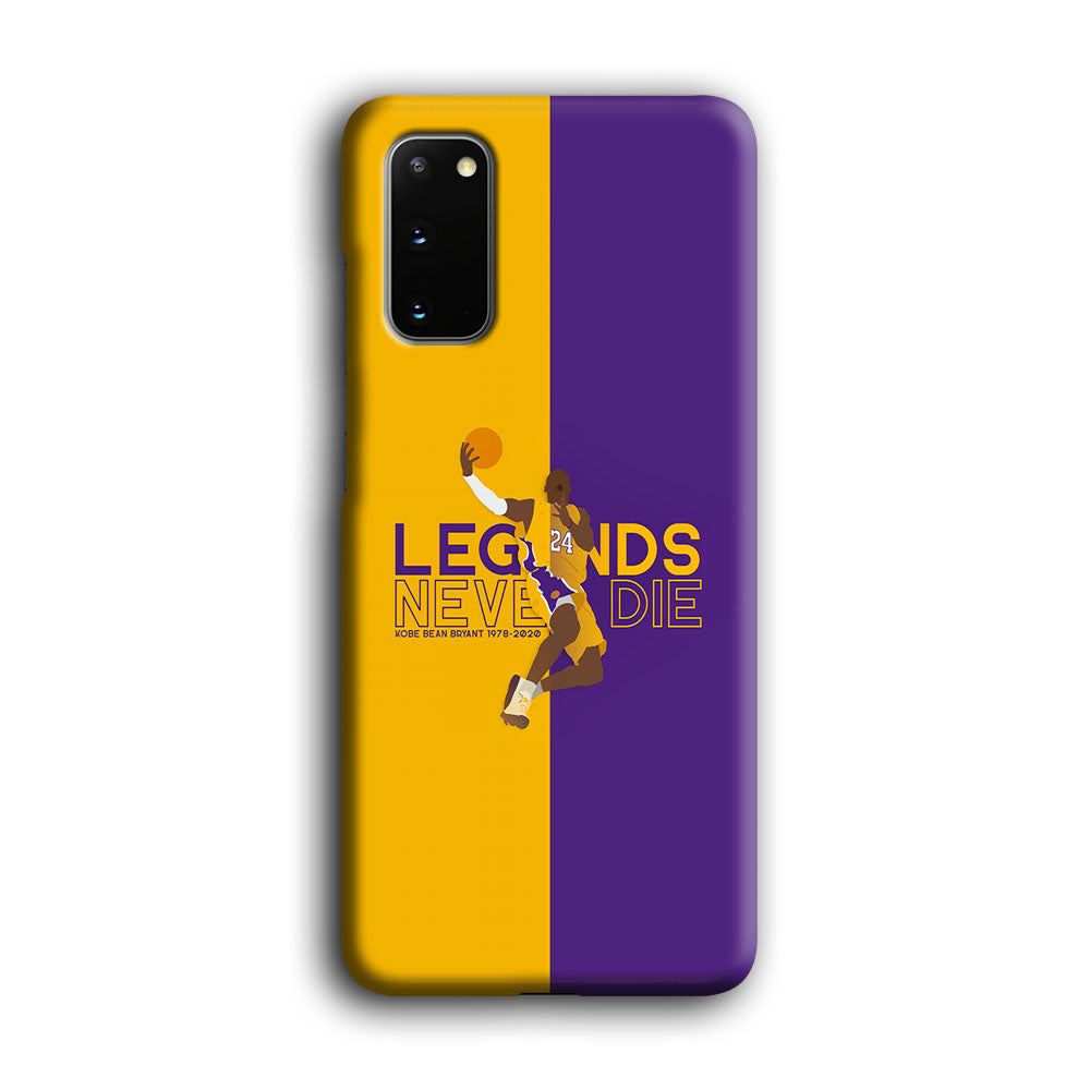 Legend Kobe Bryant 24 Lakers Samsung Galaxy S20 Case