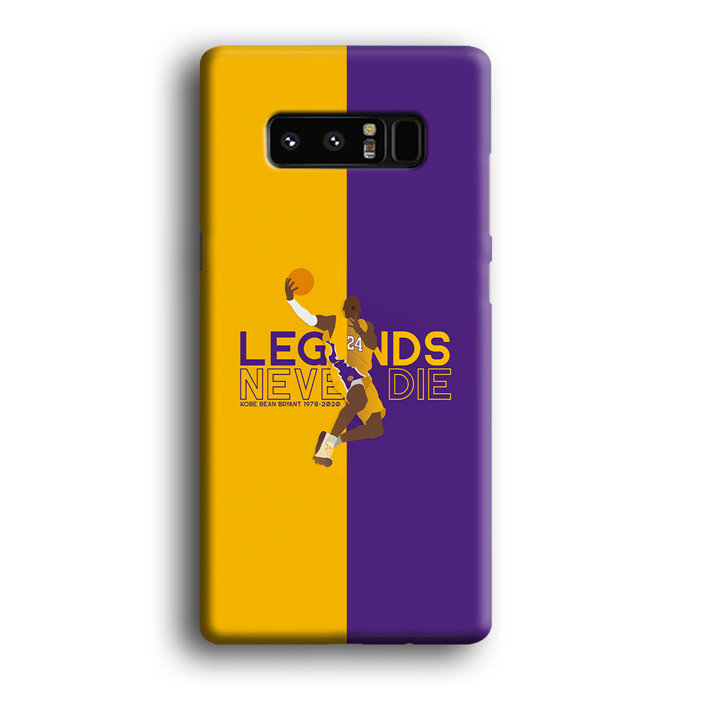 Legend Kobe Bryant 24 Lakers Samsung Galaxy Note 8 Case