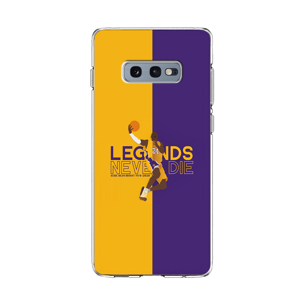 Legend Kobe Bryant 24 Lakers Samsung Galaxy S10E Case