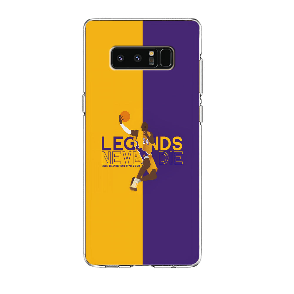 Legend Kobe Bryant 24 Lakers Samsung Galaxy Note 8 Case