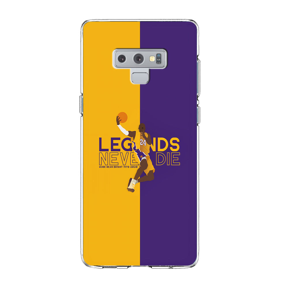 Legend Kobe Bryant 24 Lakers Samsung Galaxy Note 9 Case