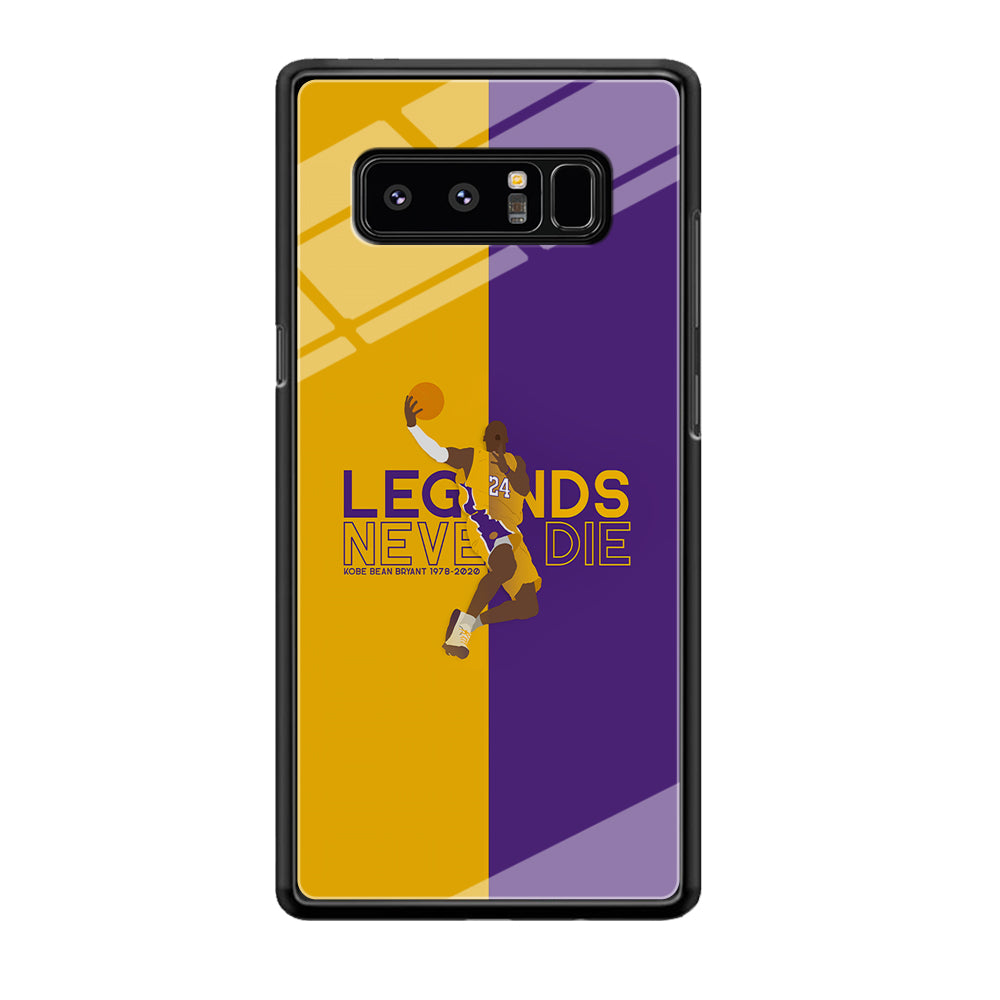 Legend Kobe Bryant 24 Lakers Samsung Galaxy Note 8 Case