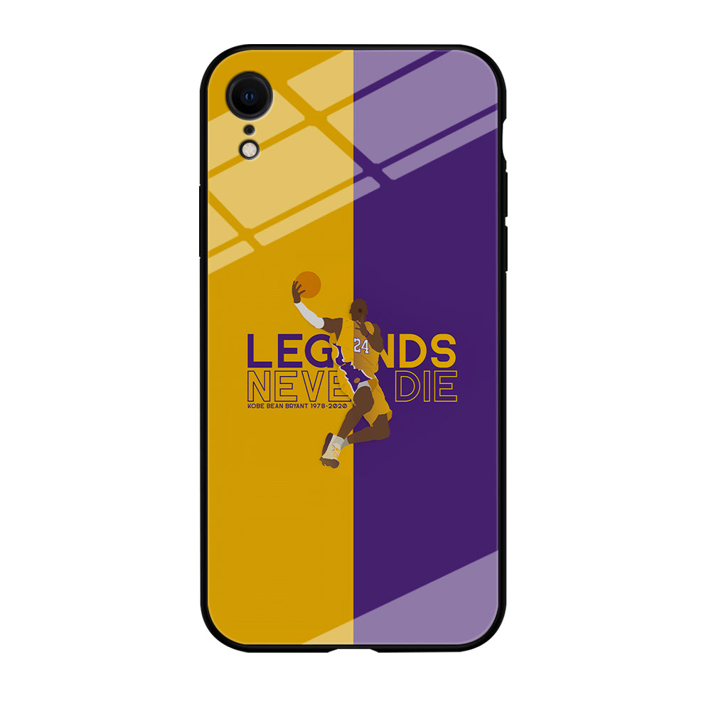 Legend Kobe Bryant 24 Lakers iPhone XR Case