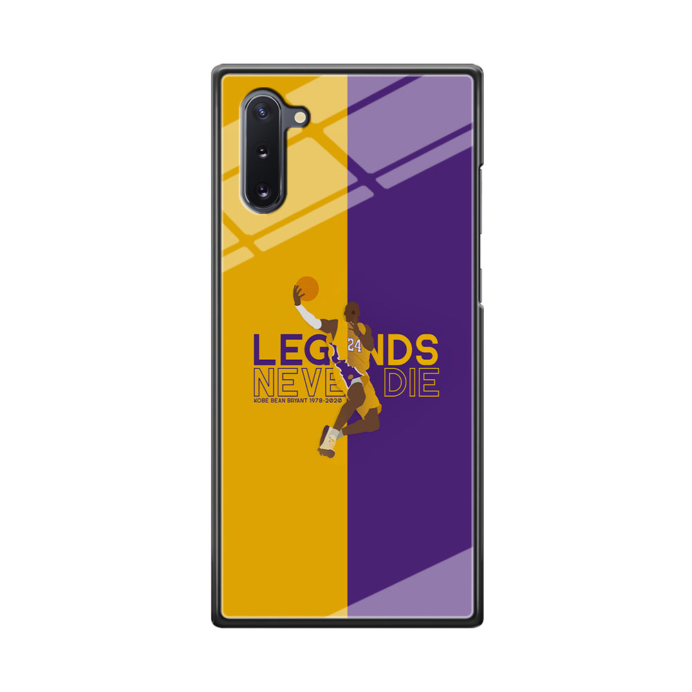 Legend Kobe Bryant 24 Lakers Samsung Galaxy Note 10 Case