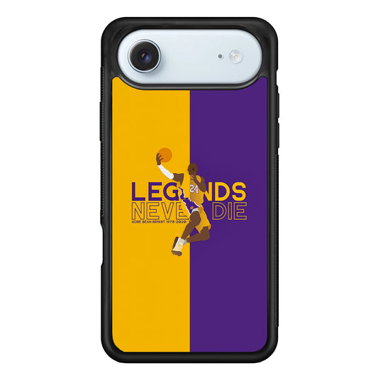 Legend Kobe Bryant 24 Lakers iPhone 17 Air Case - Altracase