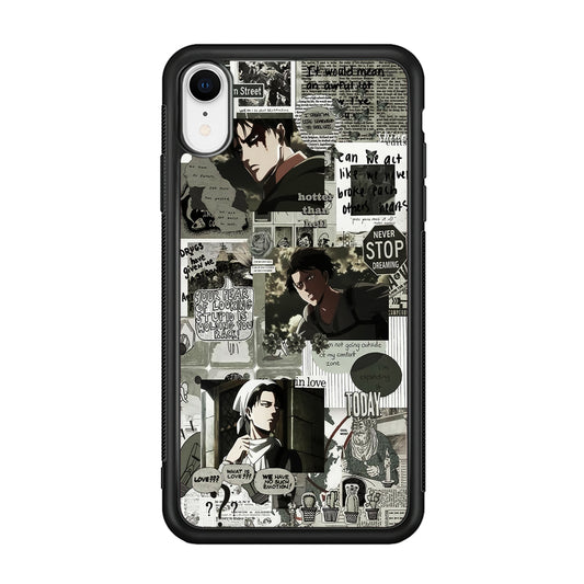 Levi Ackerman Aesthetic iPhone XR Case