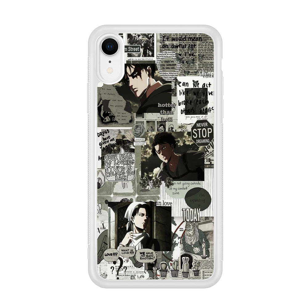 Levi Ackerman Aesthetic iPhone XR Case