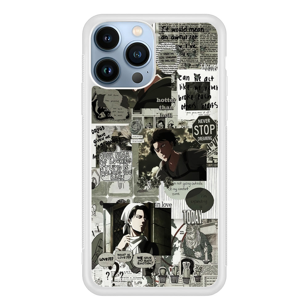 Levi Ackerman Aesthetic iPhone 14 Pro Max Case