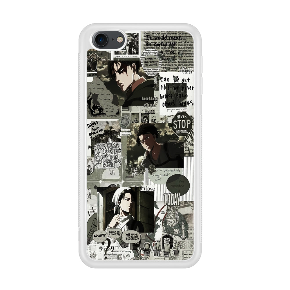 Levi Ackerman Aesthetic iPod Touch 6 Case