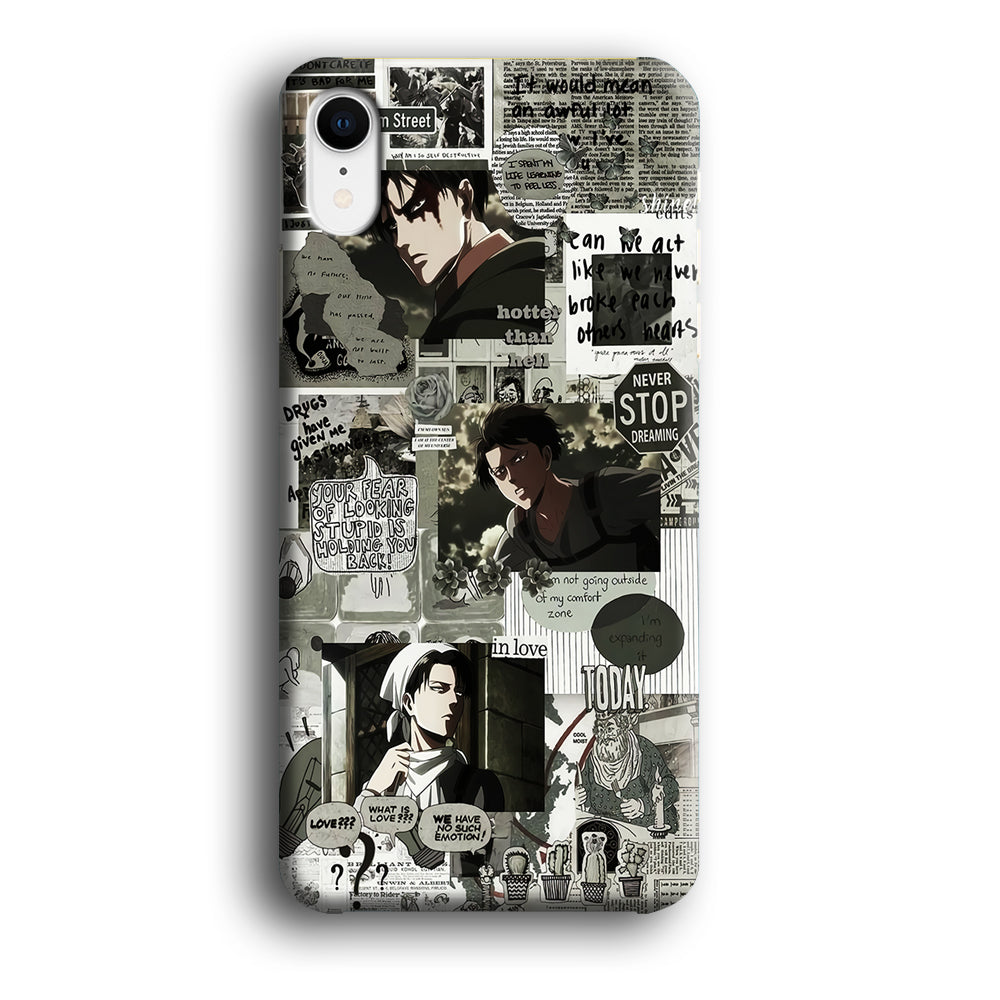 Levi Ackerman Aesthetic iPhone XR Case