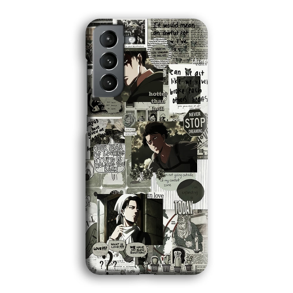Levi Ackerman Aesthetic Samsung Galaxy S23 Plus Case-Phone Case-3D Case-Altracase