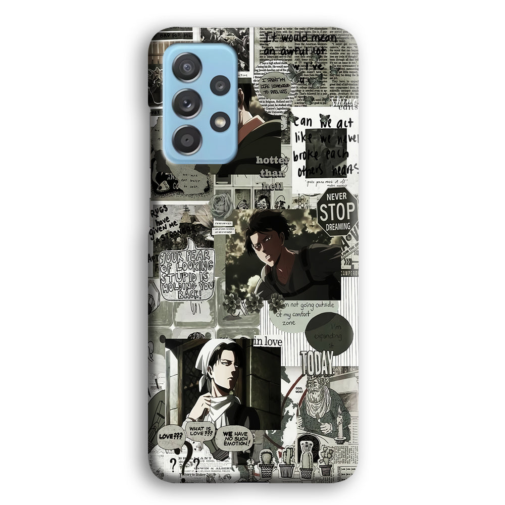 Levi Ackerman Aesthetic Samsung Galaxy A52 Case