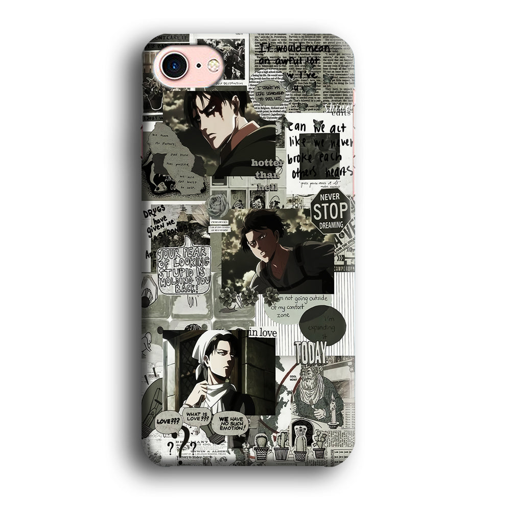 Levi Ackerman Aesthetic iPhone SE 2020 Case