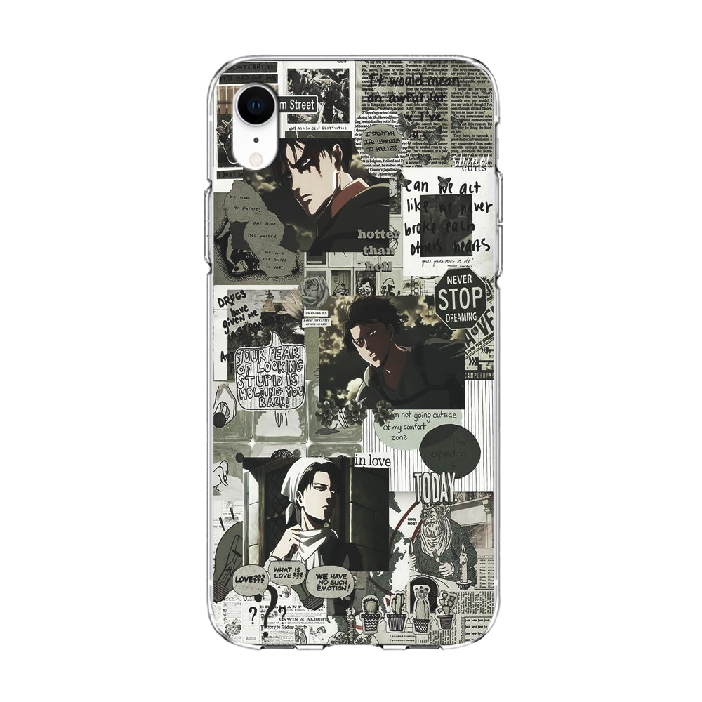 Levi Ackerman Aesthetic iPhone XR Case