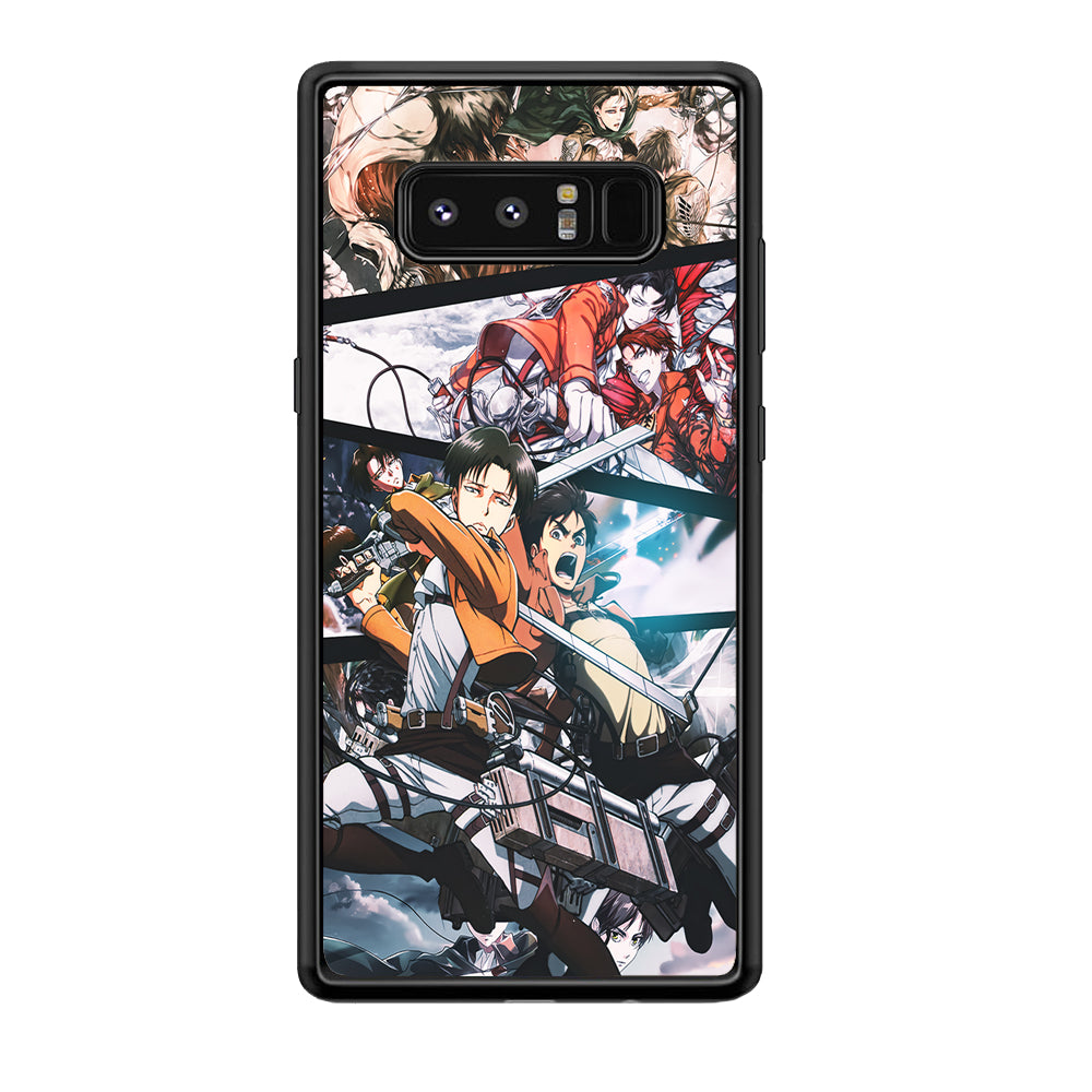 Levi Eren Collage Samsung Galaxy Note 8 Case