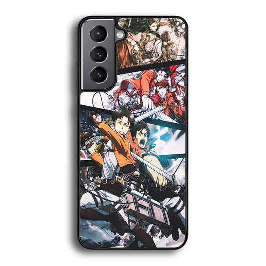 Levi Eren Collage Samsung Galaxy S21 Plus Case