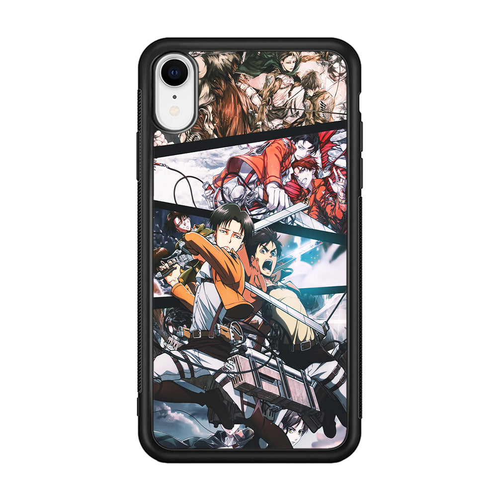 Levi Eren Collage iPhone XR Case