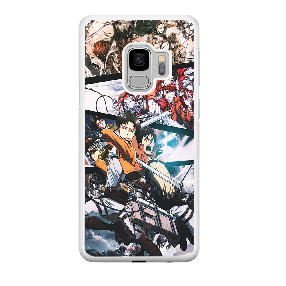 Levi Eren Collage Samsung Galaxy S9 Case