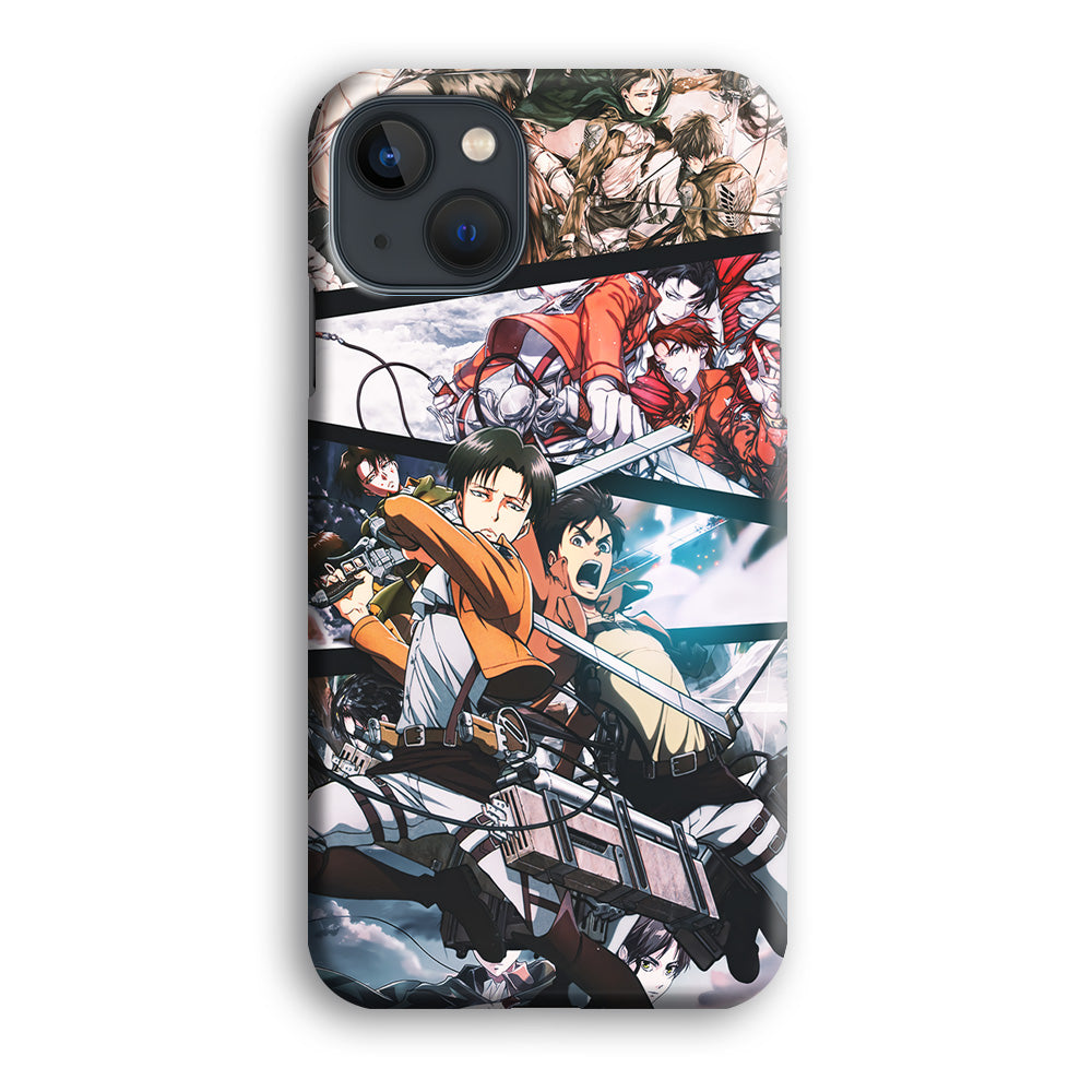 Levi Eren Collage iPhone 14 Plus Case