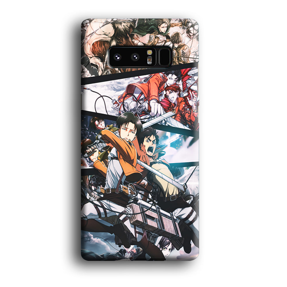 Levi Eren Collage Samsung Galaxy Note 8 Case