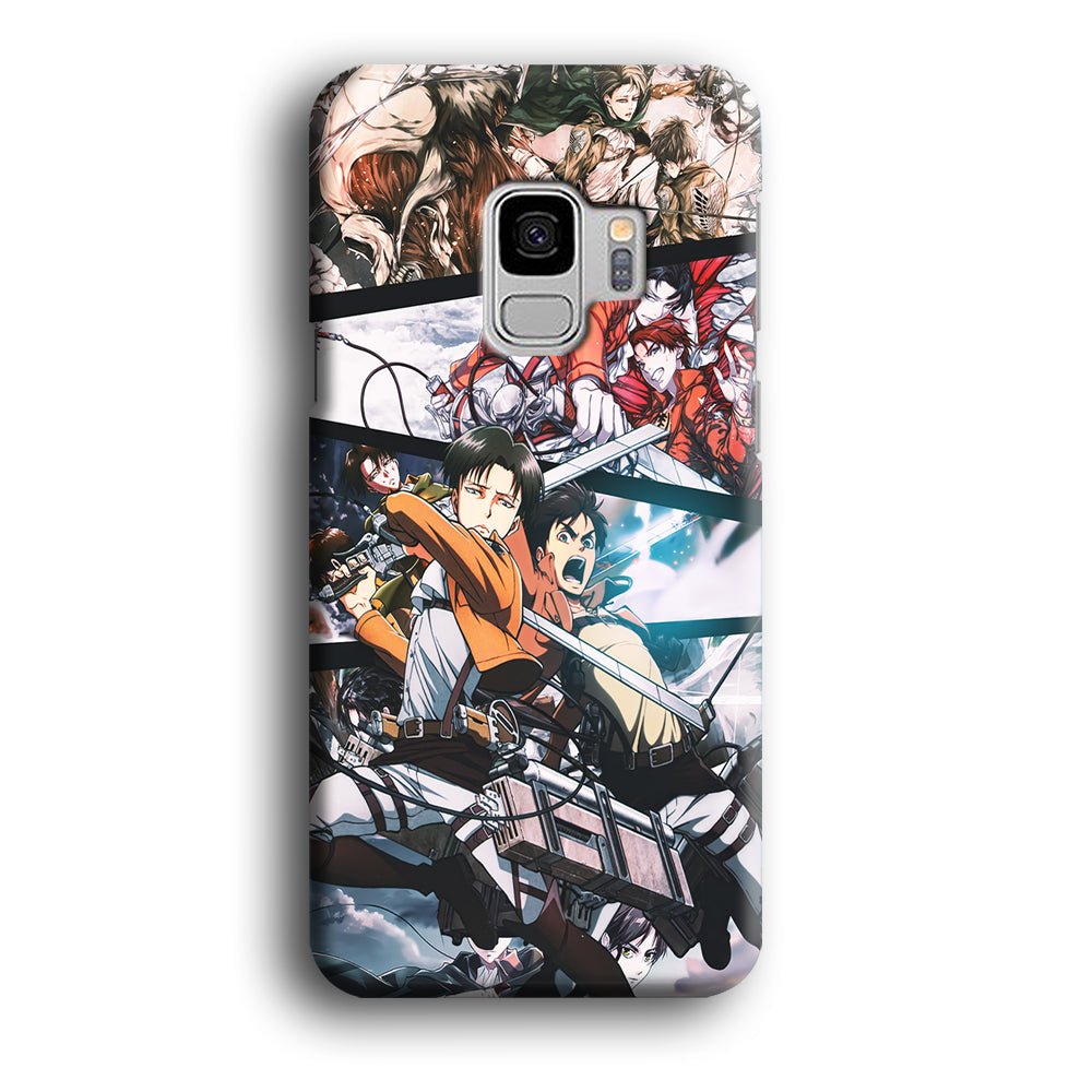 Levi Eren Collage Samsung Galaxy S9 Case