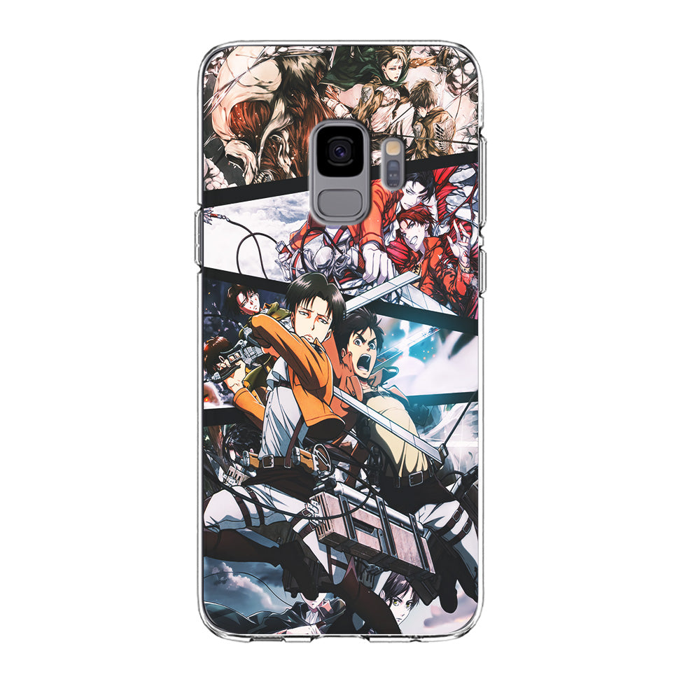 Levi Eren Collage Samsung Galaxy S9 Case