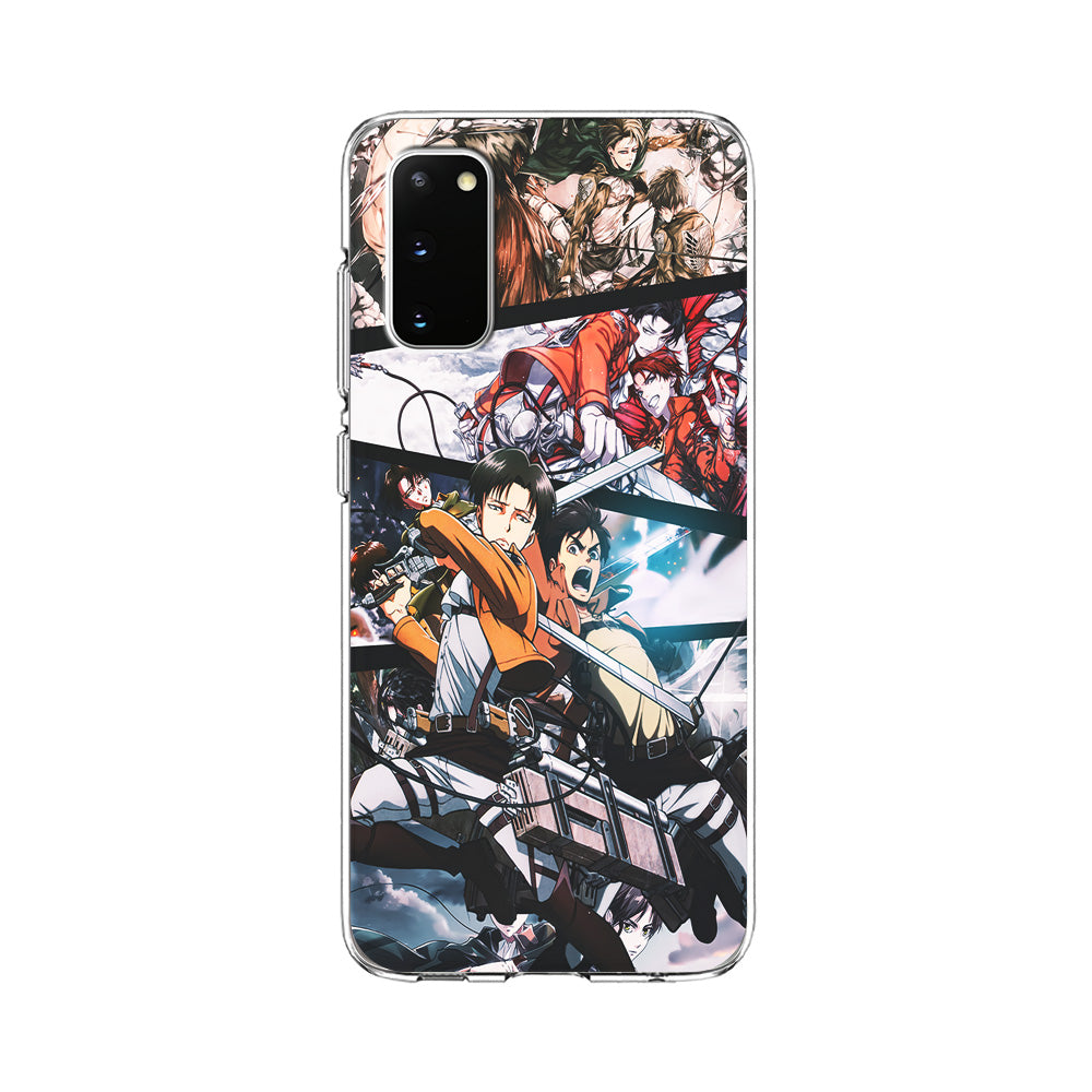 Levi Eren Collage Samsung Galaxy S20 Case