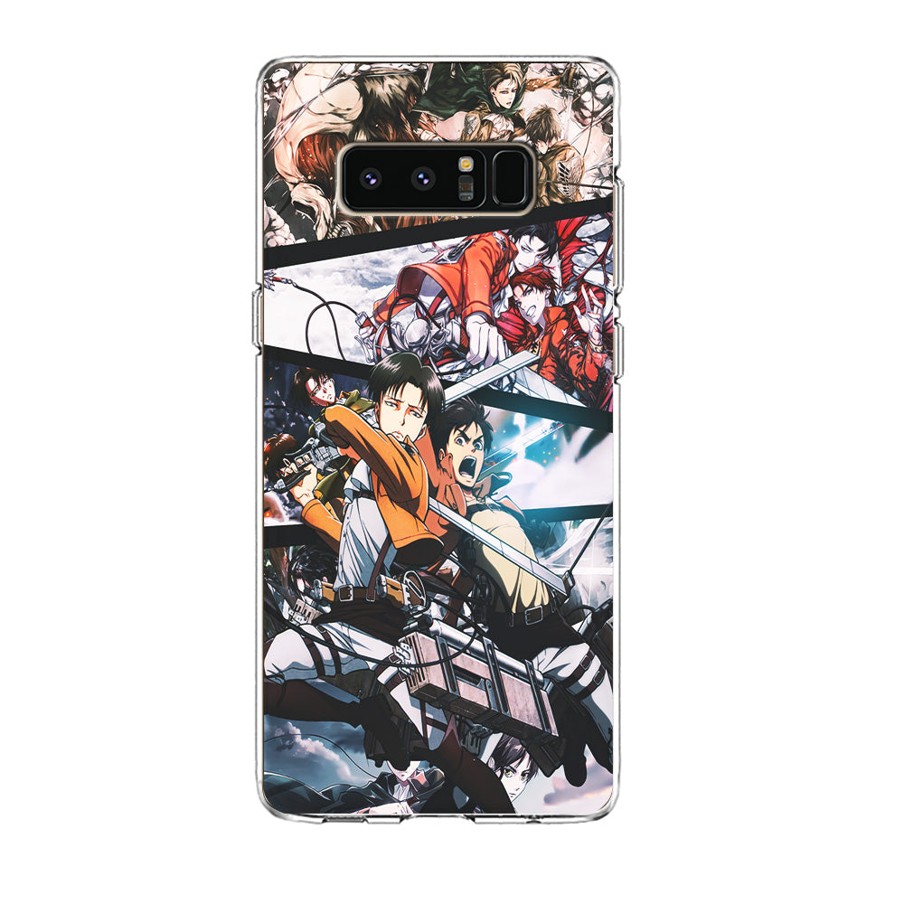 Levi Eren Collage Samsung Galaxy Note 8 Case