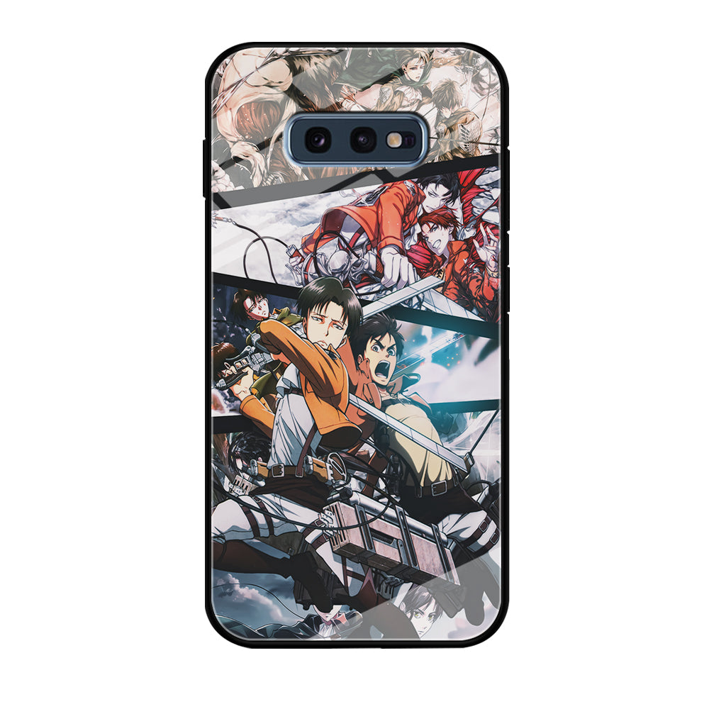 Levi Eren Collage Samsung Galaxy S10E Case