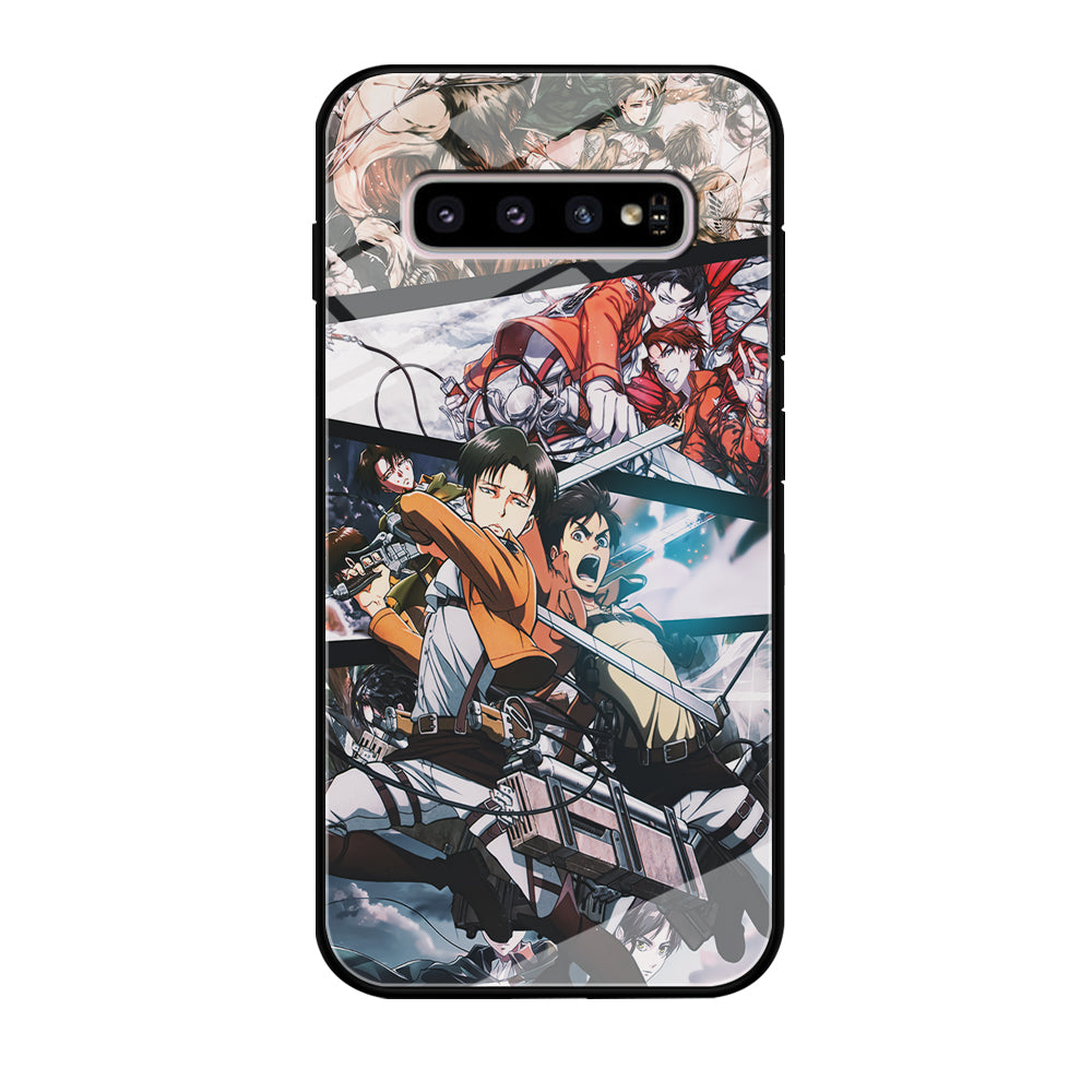 Levi Eren Collage Samsung Galaxy S10 Case