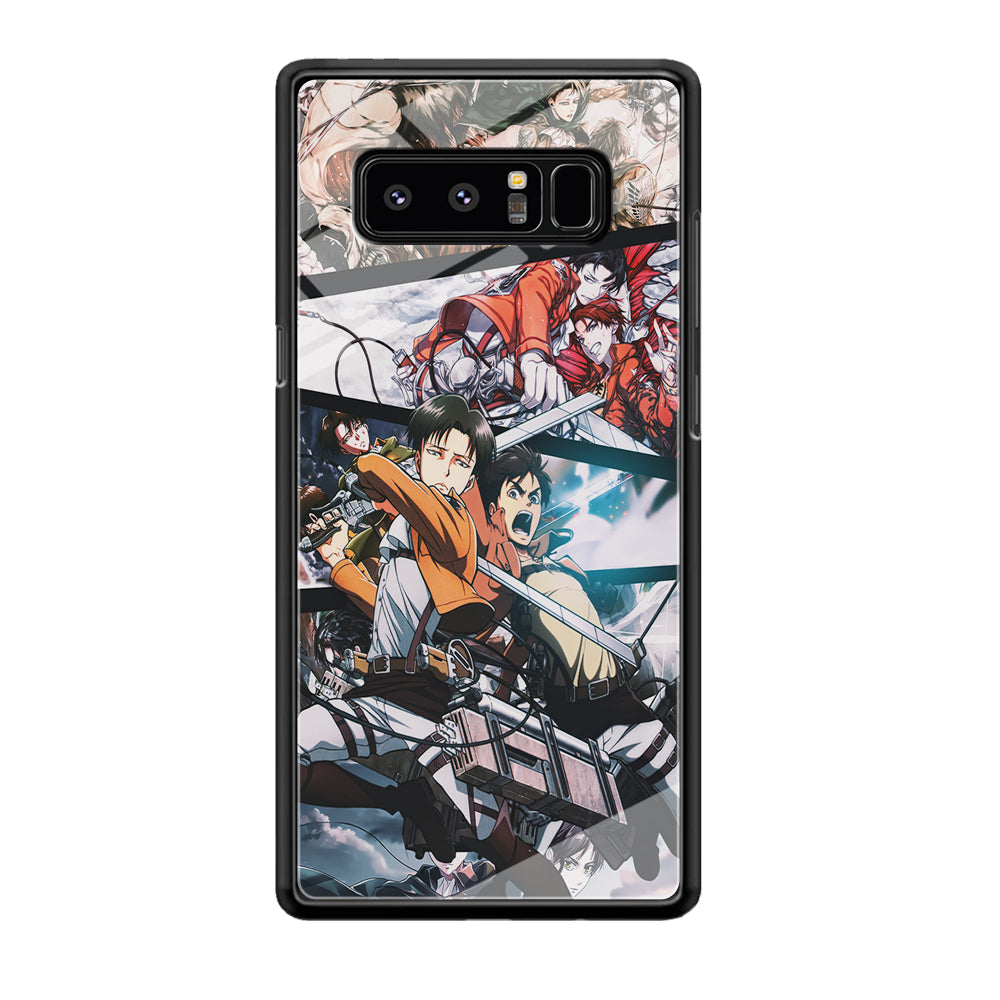 Levi Eren Collage Samsung Galaxy Note 8 Case